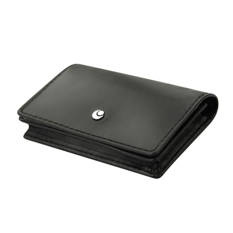 Funda de piel para tarjetas de presentacion