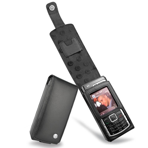 Nokia N72  leather case