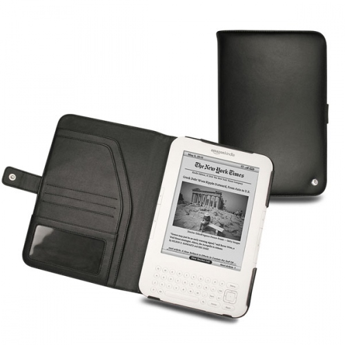 Housse cuir Amazon Kindle 3 