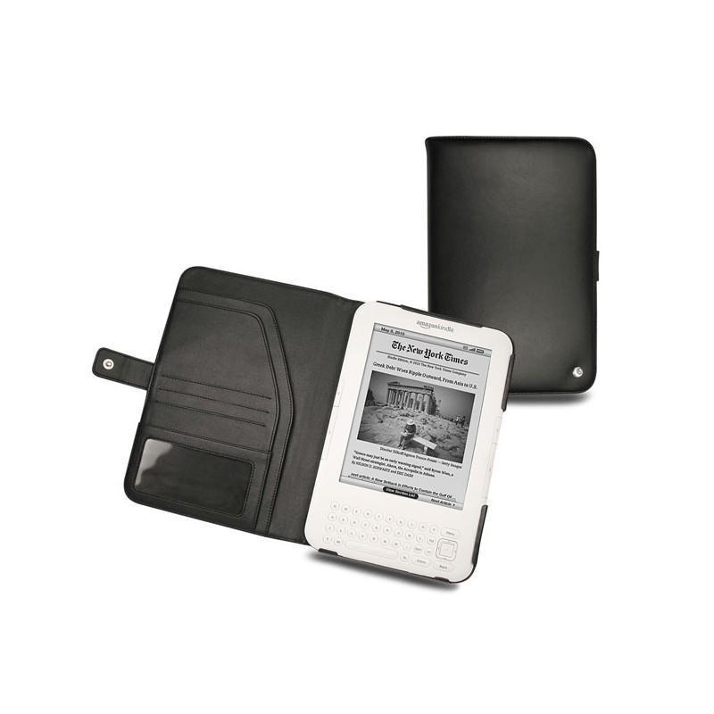 Capa em pele Amazon Kindle 3  - Noir ( Nappa - Black ) 