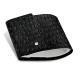 Chequebook wallet - Autruche nero