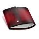 Chequebook wallet - Rouge Patine