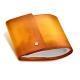 Chequebook wallet - Orange Patine
