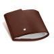 Chequebook wallet - Marron délicat