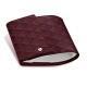Porta libretto degli assegni - Lie de vin - Couture ( Pantone 5115C ) 