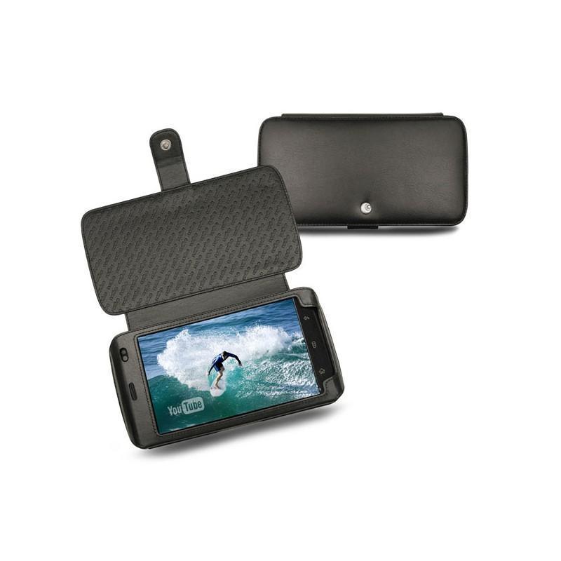 レザーケース Dell Streak  - Noir ( Nappa - Black ) 