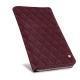 Carteira - Lie de vin - Couture ( Pantone 5115C ) 