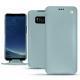 Housse cuir Samsung Galaxy S8 - Bleu ciel ( Nappa - Pantone 277C ) 
