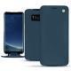 Housse cuir Samsung Galaxy S8 - Indigo ( Pantone 303U ) 