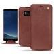 Custodia in pelle Samsung Galaxy S8 - Passion vintage ( Glutton - Red ) 