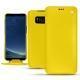 Custodia in pelle Samsung Galaxy S8 - Jaune fluo