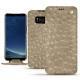 Funda de piel Samsung Galaxy S8 - Autruche desert