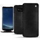 Samsung Galaxy S8 leather case - Serpent nero