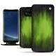 Custodia in pelle Samsung Galaxy S8 - Vert Patine