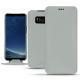 Custodia in pelle Samsung Galaxy S8 - Gris PU