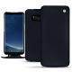 Housse cuir Samsung Galaxy S8 - Noir élégant