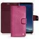 Custodia in pelle Samsung Galaxy S8 - Serpent ciclamino