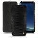 Custodia in pelle Samsung Galaxy S8 - Serpent nero