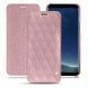 Lederschutzhülle Samsung Galaxy S8 - Rose - Couture ( Nappa - Pantone 2365C ) 