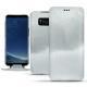 Custodia in pelle Samsung Galaxy S8+ - Platinium ( Pantone 877C ) 