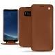 Funda de piel Samsung Galaxy S8+ - Marron ( Nappa - Pantone 1615C ) 