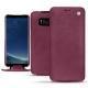 Custodia in pelle Samsung Galaxy S8+ - Prune vintage ( Pantone 512C ) 