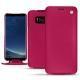 Funda de piel Samsung Galaxy S8+ - Rose fluo