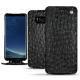 Funda de piel Samsung Galaxy S8+ - Autruche nero
