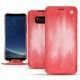 Housse cuir Samsung Galaxy S8+ - Rose Patine