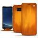 Funda de piel Samsung Galaxy S8+ - Orange Patine