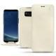Custodia in pelle Samsung Galaxy S8+ - Blanc escumo