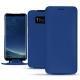 Custodia in pelle Samsung Galaxy S8+ - Bleu Océan PU