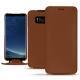 Housse cuir Samsung Galaxy S8+ - Marron PU