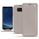 Custodia in pelle Samsung Galaxy S8+ - Taupe innocent