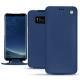 Funda de piel Samsung Galaxy S8+ - Bleu frisson