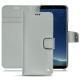 Custodia in pelle Samsung Galaxy S8+ - Gris ( Nappa - Pantone W428C ) 