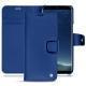 Samsung Galaxy S8+ leather case - Bleu océan ( Nappa - Pantone 293C ) 