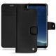 レザーケース Samsung Galaxy S8+ - Ebène ( Sleek P C12 - Black ) 