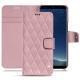 Capa em pele Samsung Galaxy S8+ - Rose - Couture ( Nappa - Pantone 2365C ) 