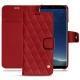 Capa em pele Samsung Galaxy S8+ - Rouge - Couture ( Nappa - Pantone 199C ) 