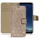 Capa em pele Samsung Galaxy S8+ - Taupe vintage - Couture
