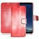 Samsung Galaxy S8+ leather case - Rose Patine