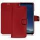 Housse cuir Samsung Galaxy S8+ - Rouge PU