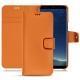 Lederschutzhülle Samsung Galaxy S8+ - Orange PU