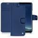 Samsung Galaxy S8+ leather case - Bleu frisson