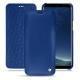 レザーケース Samsung Galaxy S8+ - Bleu océan ( Nappa - Pantone 293C ) 