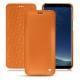 レザーケース Samsung Galaxy S8+ - Orange ( Nappa - Pantone 1495U ) 