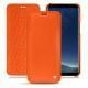 Lederschutzhülle Samsung Galaxy S8+ - Orange fluo