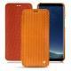 レザーケース Samsung Galaxy S8+ - Abaca arancio