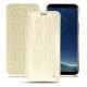 Housse cuir Samsung Galaxy S8+ - Crocodile milk